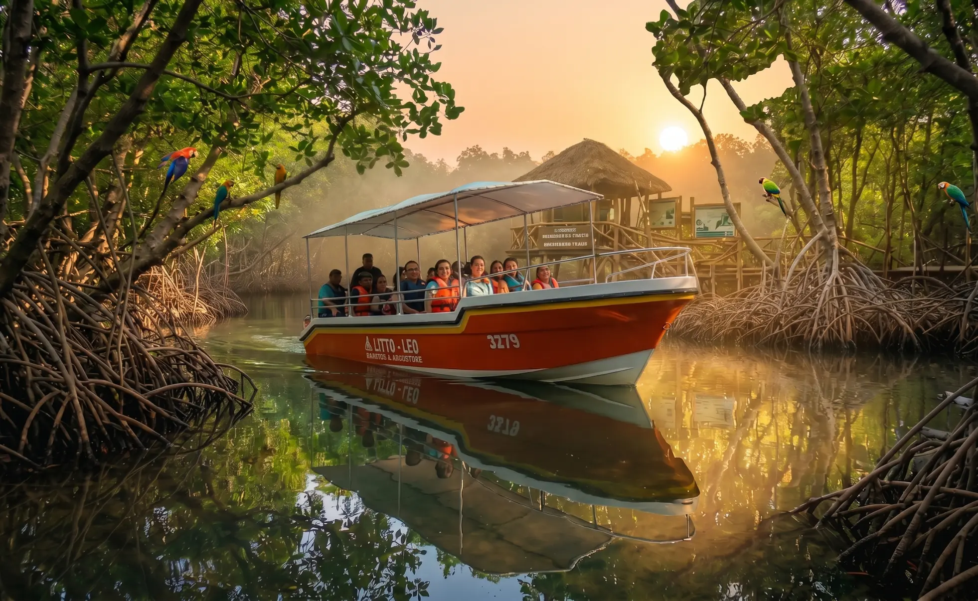 Sunrise Boating in Pondicherry